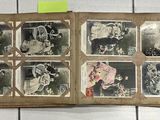 an old book with many pictures of people in it