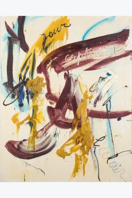 an image of a painting with a lot of paint on it