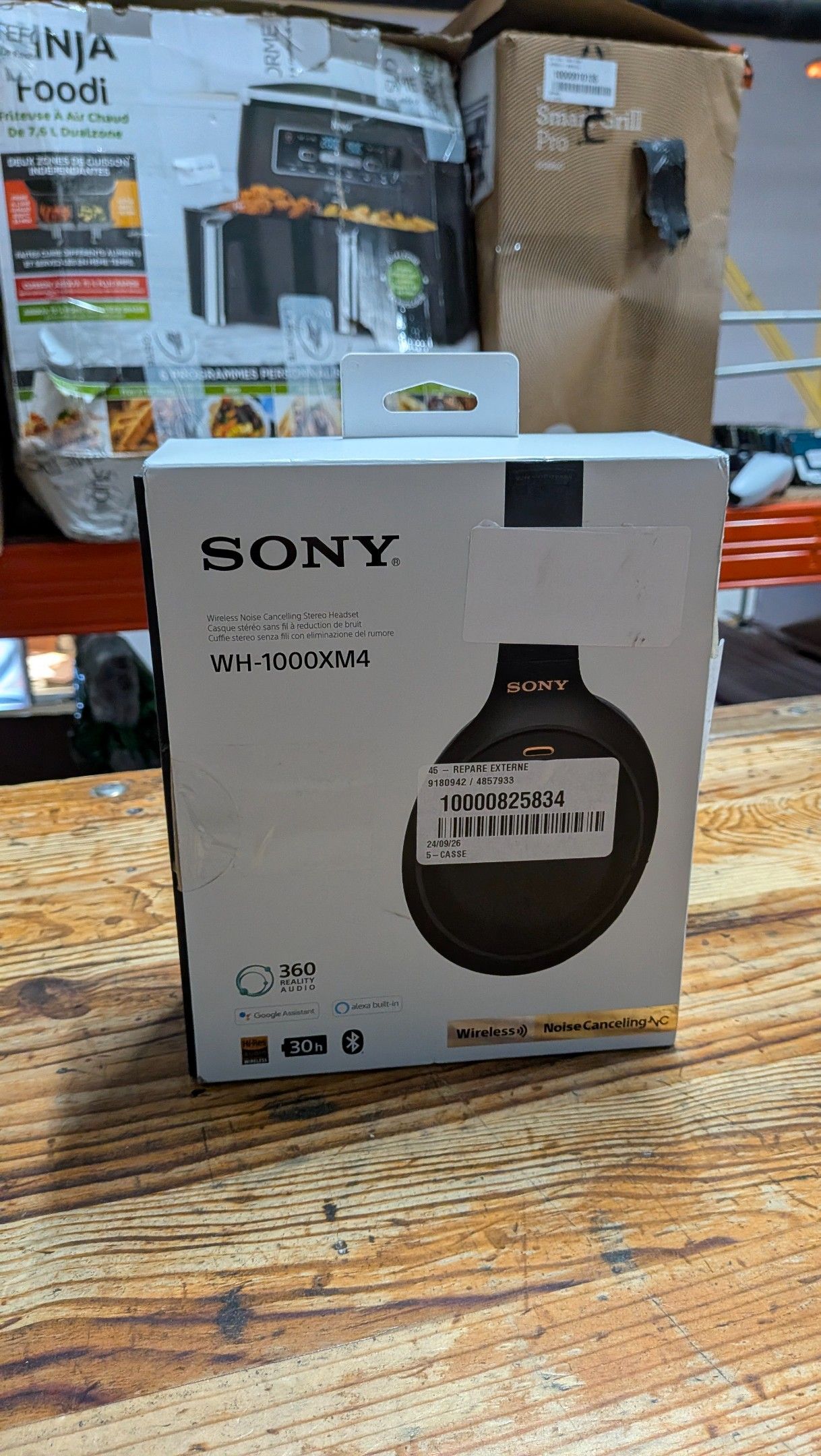 CASQUE AUDIO SONY XM4 - TVA RECUPERABLE