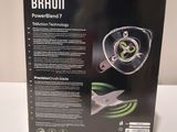 the box of the new braun power stand 2 headphones has been opened