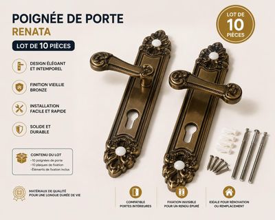 lot de 10 portes en kit de 10 pièces