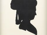 silhouette of a woman holding a baby in her arms