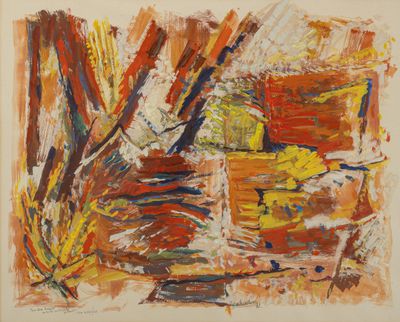 Jean CHEVALIER (1913-2002) Sans titre, 1972