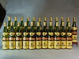 a lot of bottles of wine on the table