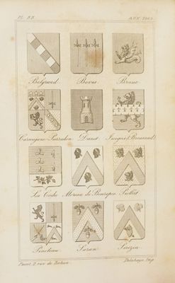 une photo d'un livre sur lequel figurent de nombreux motifs différents