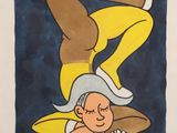 une image représentant un tableau où l'on voit une femme allongée sur le ventre