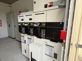 a room with a bunch of appliances in it