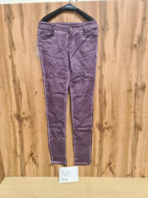 Lot de 120 pantalons femme ? Coupe slim coloris violet