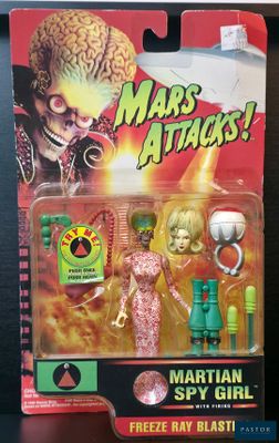 a close up of a toy figure on a table