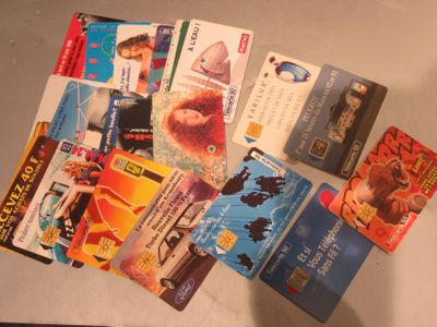 Lot DE 25 Telecartes Publicitaires France .
