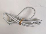 a white cord that is attached to a white wall