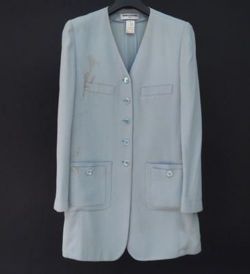 Sonia RYKIEL Veste bleu ciel en acétate (65%) et viscose (35…