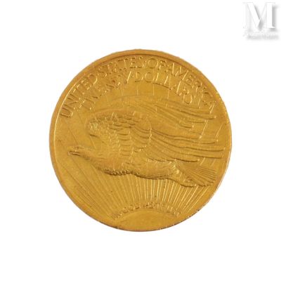 une image d'une pièce d'or sur fond blanc