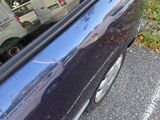 a car that is parked on the side of the road
