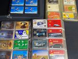 a lot of cards and other items on a table