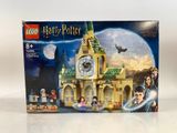 une boîte de Lego « Harry Potter » représentant le château de Poudlard