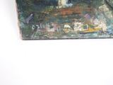 a picture of a painting on the wall of a house