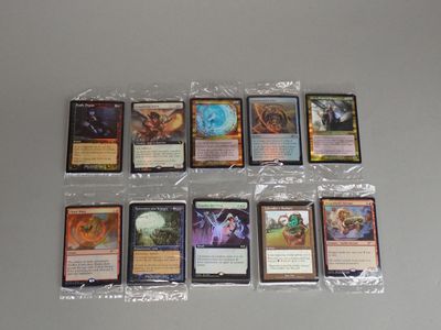 beaucoup de cartes sur la table