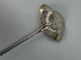 a spoon that is sitting on a table