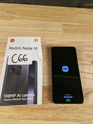 C66// Xiaomi Redmi Note 14 4G 8GB RAM 256GB Midnight Black, …