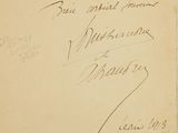 a close up of a piece of paper with writing on it