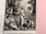 an open book with a picture of a woman on it
