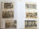 a book with pictures of people in the pages