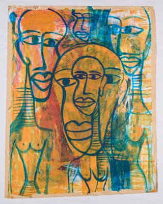 Nadia SMARA (XXIe) Composition aux femmes