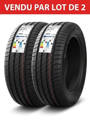 a pair of tires on a white background with the words vendu par lot de 2