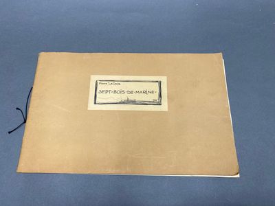 PIERRE LECONTE Sept Bois de Marine ‎Cherbourg A l'enseigne d…