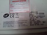 a label on the back of a refrigerator that says program entreten