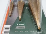 two cones that are in a package on a table