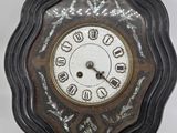 a clock that is sitting on a table
