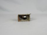 a small piece of metal that has a hole in it