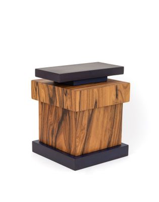 Ettore SOTTSASS (1917-2007) Coffret en bois multicouche, mod… - Photo 1