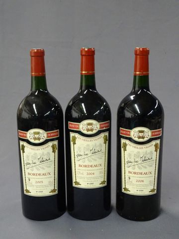 MAGNUM DE BORDEAUX : LES VIEILLES VIGNES, Jean Claude MALAURIE, 3...