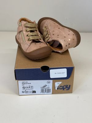 Paire DE Chaussures Enfant Bopy Jefloc Taille 19 Rose/Etoile…