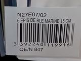 a close up of a barcode on the back of a truck