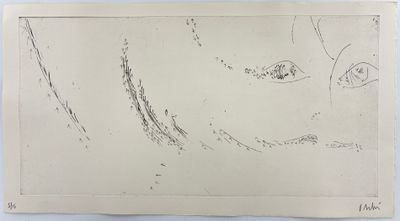 an image of a drawing of a woman ' s face on a piece of paper