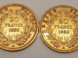 deux souverains en or, dont l'un est un souverain et l'autre un souverain