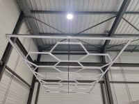 1 portique en métal avec éclairage led (2,5 x 5 m)