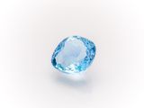 a blue topaz blue topaz diamond on a white background