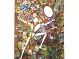une photo d'un tableau représentant une personne sur une palette