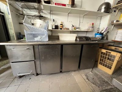 an image of a kitchen with a lot of counter space