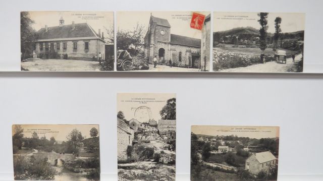 St-Georges-Nigremont : Lot de 6cpa. PM 1163 (TBE), 1164 (gros déf...