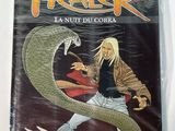 the cover of a comic book with a snake on it