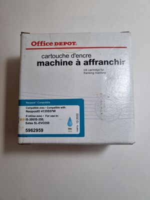 une cartouche d'encre Office Depot pour machine à affranchir