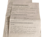 a pile of papers sitting on top of each other