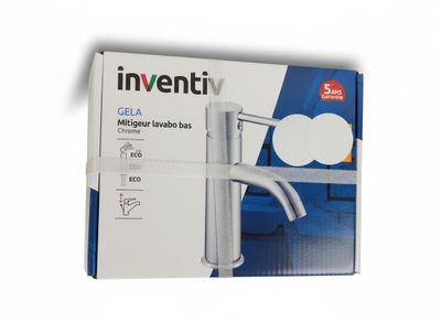 GELA - Ce robinet mitigeur pour lavabo bas possède une finit…