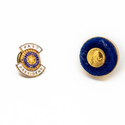 ROTARY INTERNATIONAL Ensemble comprenant deux pin's du Rotar…